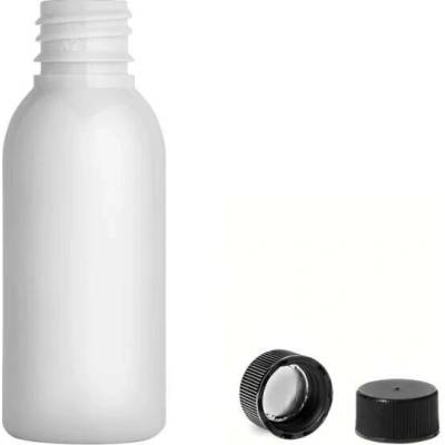 Via Plastová lahvička bílá s černým uzávěrem 35 ml