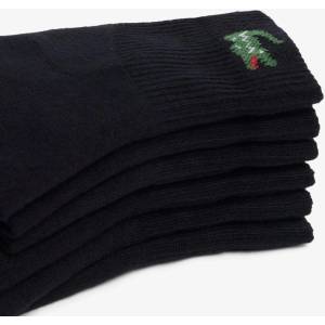 Lacoste Чорапи Lacoste Mens Cotton Quarter Socks 6 Pack - Black 031