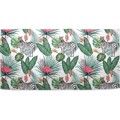 Sablio Uterák Zebra a Plameniak 50 x 100 cm