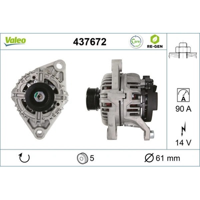 generátor VALEO 437672