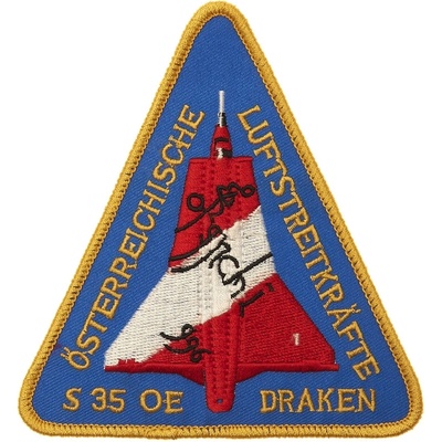 Nášivka textilná 101 Inc S 35 EO Draken - farebná