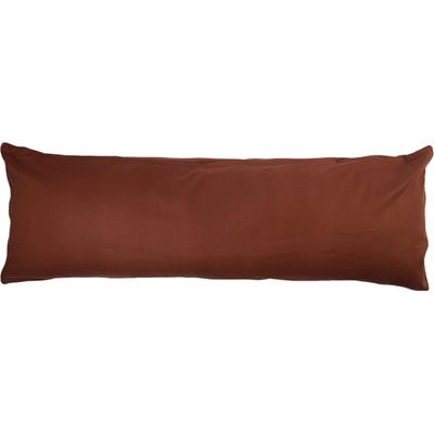 4Home povlak na Relaxační polštář Náhradní manžel tmavě hnědá 50x150