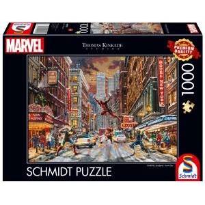 Schmidt Spiele Puzzle PQ 1000 Thomas Kinkade Deadpool Marvel G3