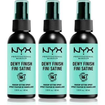 NYX Professional Makeup Setting Spray Dewy fixačný sprej 180 ml