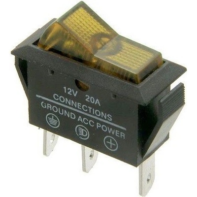 Hadex Vypínač kolébkový OFF - ON 12V 20A