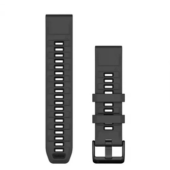 Image 1 of Garmin QuickFit® 26 Graphite/black силиконова каишка 010-13393-10 (010-13393-10)