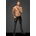 Noir Handmade H067 Long Pants Made of Snake Wetlook with Back Pockets XXXL