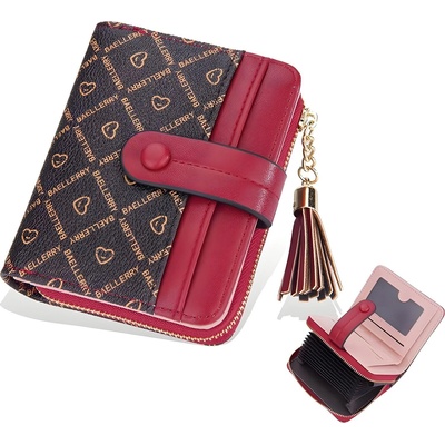 HARAHU Портмоне Baellerry VI-35953 - Бордо KP35953 (VI-35953)