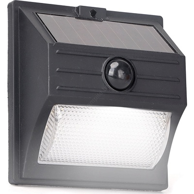 Aigostar - LED соларно осветително тяло със сензор LED/3, 7V 6500K 500 mAh IP65 черно (AI2045)