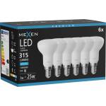 Mexen Nova 6x LED крушка E14, R50, 3W, Студена - 6500K, 315 lm - L103-E14-0365-01x06 (L103-E14-0365-01x06)