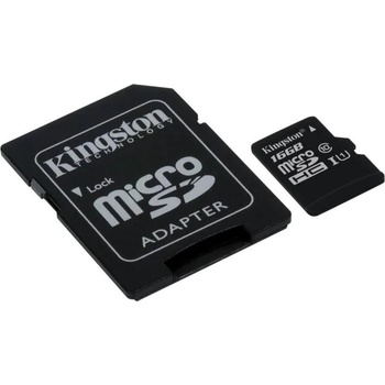 Kingston microSDHC 16GB C10/UHS-I SDC10G2/16GB
