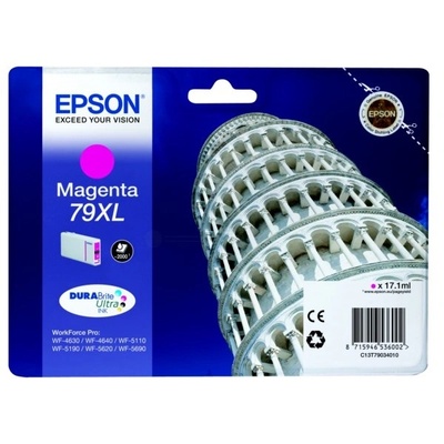 Epson 79XL Магента оригинална мастилена касета с голям капацитет (C13T79034010)