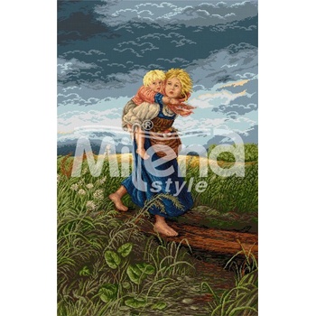 Milena Style Бурята - гоблен със схема 1: 1 конци Ariadna