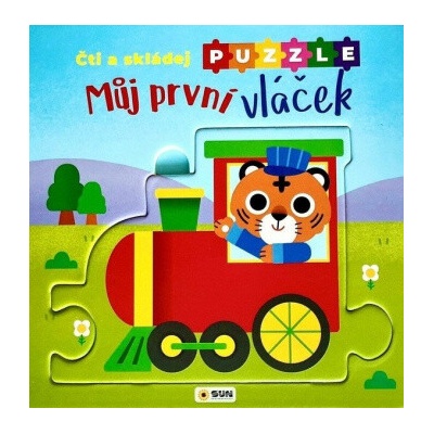 Čti a Skládej Puzzle Můj první vláček