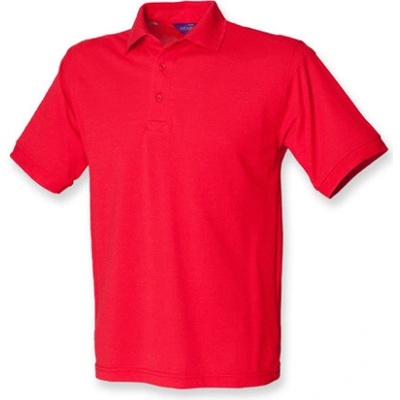 Henbury pánske polo tričko H400 red