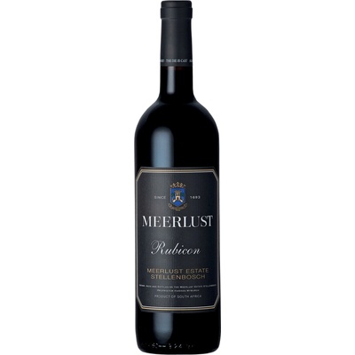 Meerlust Rubicon červené 14% 0,75 l (čistá fľaša)