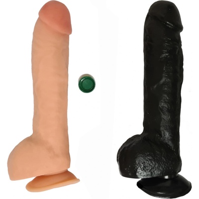 Extasica Dream Sex Dildo B010 měkký cyberskin 31*6cm