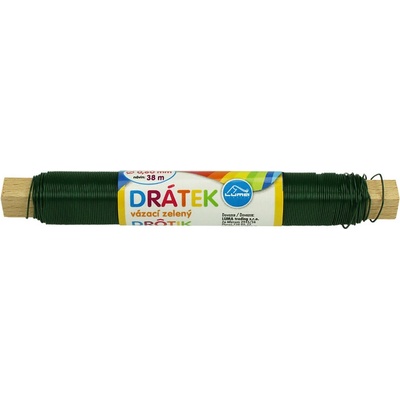 Drátek vázací zelený – Sleviste.cz
