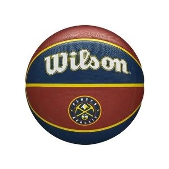 Wilson Баскетболна Топка Wilson NBA Team Tribute Den Син 7 Естествен каучук