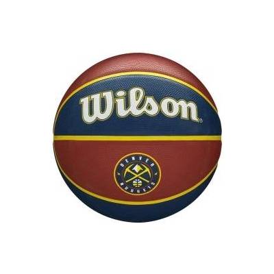 Wilson Баскетболна Топка Wilson NBA Team Tribute Den Син 7 Естествен каучук