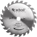 EXTOL PREMIUM Kotouč pilový s SK plátky, O 184x3,0x30mm, 24T (8803220)