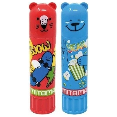 MITAMA lepiaca tyčinka 2× 15 g, modrá/červená