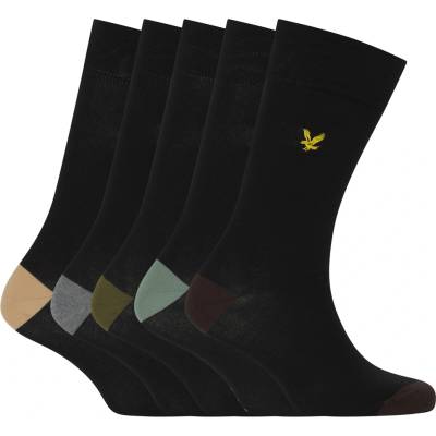 Lyle and Scott Чорапи Lyle and Scott Men's Crew Socks - Black