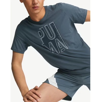 PUMA Performance Training Ss Tee Blue