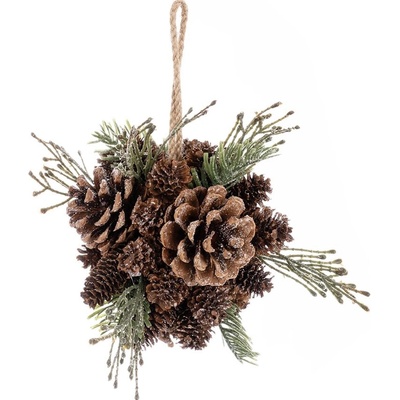 Koule UH šiška PINIE závěsná pr. 12 cm