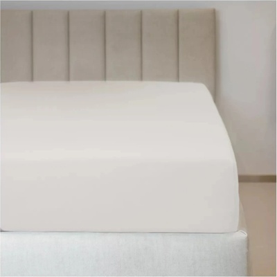 Polášek Jersey prostěradlo smetanové lycra 90x200x15-18