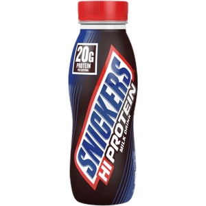 Snickers and Mars Snickers High Protein Milk Drink | 20g Protein Per Bottle [250 мл] Шоколад с Фъстъци и Карамел