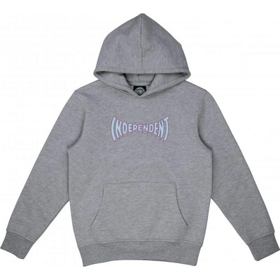 Independent Youth Spanning Hood Heather Grey