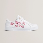 Ted Baker Маратонки Ted Baker Ted Print Trainer - White