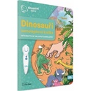 Interaktívne hračky Albi Kúzelné čítanie Samolepková knižka Dinosaury