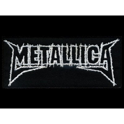 Nášivka METALLICA vyšívaná