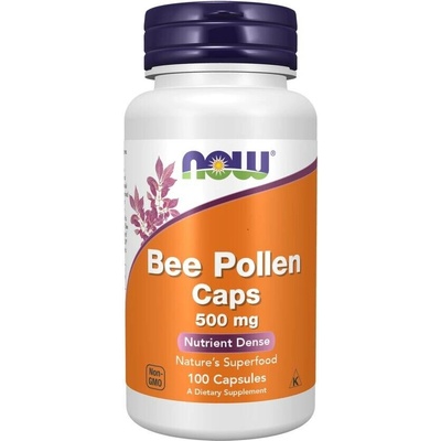 Now Foods Bee Pollen 500 mg 100 kapsúl