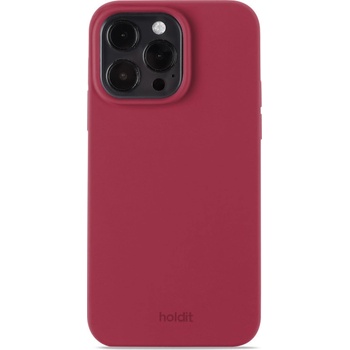 Holdit Калъф Holdit - Silicone, iPhone 15 Pro Max, Red Velvet (7330985160080)