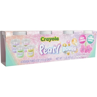 Crayola Творчески комплект Crayola - Перлен моделин, 4 цвята, 453 g (2910)