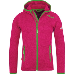 TROLLKIDS Детско поларено яке Trollkids Girl's Jondalen Jacket XT Fleece jacket - Pink / Green - размер 98 (EU) (703-2534-0912)