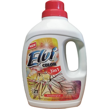 Image 1 of ELVI течен перилен препарат, 1500мл, 21 пранета, Color dual Care