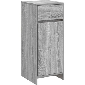 vidaXL Шкаф за баня Сив Сонома 35 x 36, 5 x 85 см Инженерна дървесина (890749)