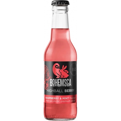 Bohemsca Highball Berry sklo bio 200 ml