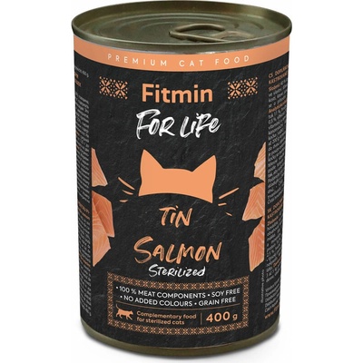 Fitmin Cat For Life Sterilized Salmon 400 g