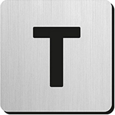 JNF - Piktogram písmeno "T" IN.34.300 - 75 mm - nalepovací