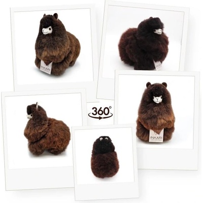 Inkari Inkari Плюшена играчка Алпака Малка Какао 23см
