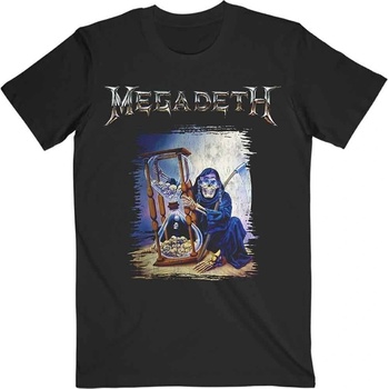 Megadeth Countdown Hourglass Black L Риза (<![CDATA[MEGATS04MB03]]>)