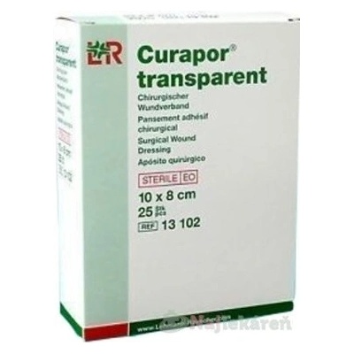 Curapor krytie na rany transparent 10 x 8 cm