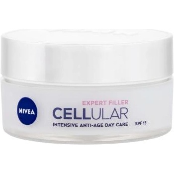 Nivea Cellular Expert Filler Intensive Anti-Age Day Care SPF15 крем за лице против бръчки 50 ml за жени