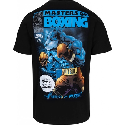 PitBull West Coast pánské triko MASTER OF BOXING černé