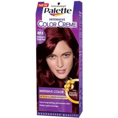 Pallete Color barva na vlasy RF3 intenzivní tmavě červený